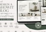 design a showit blog and connect it to wordpress for SEO